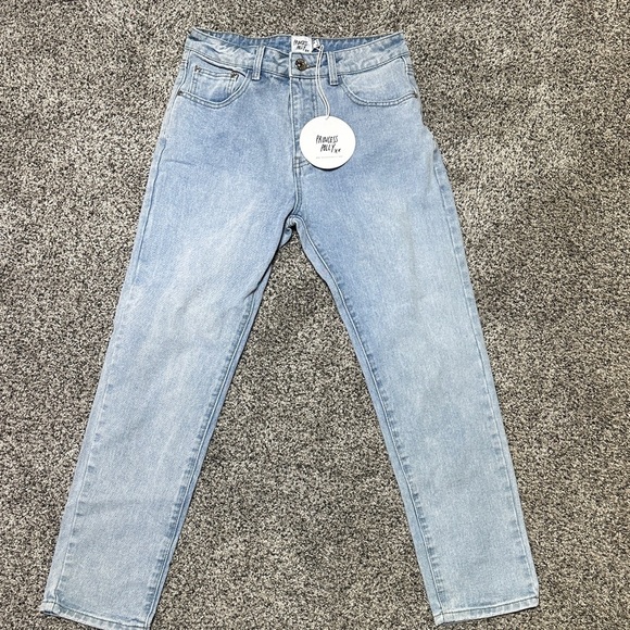 Princess Polly Denim - NEW Princess Polly Light Blue High Rise Jeans